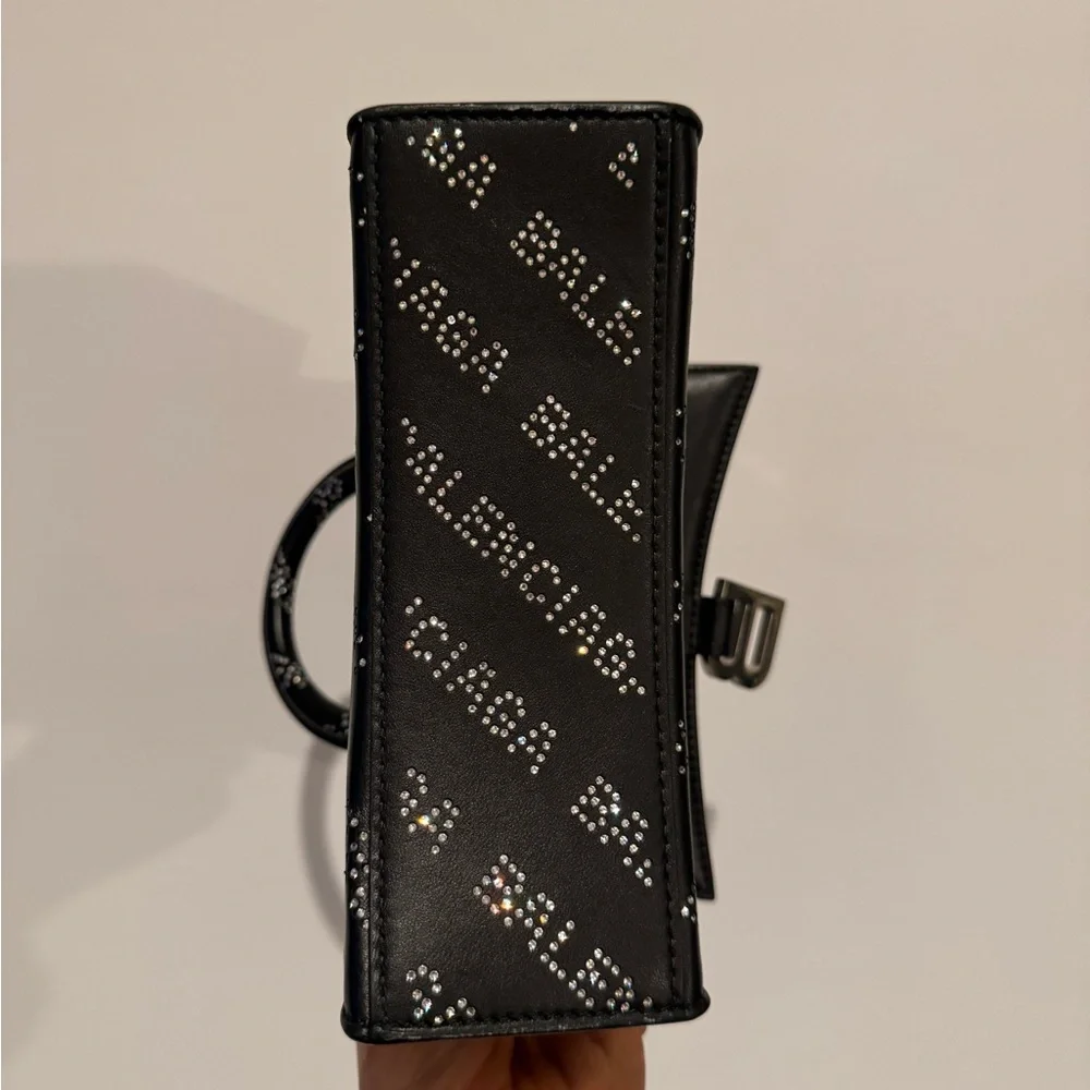 Balenciaga black rhinestone handbag small - Picture 8 of 13